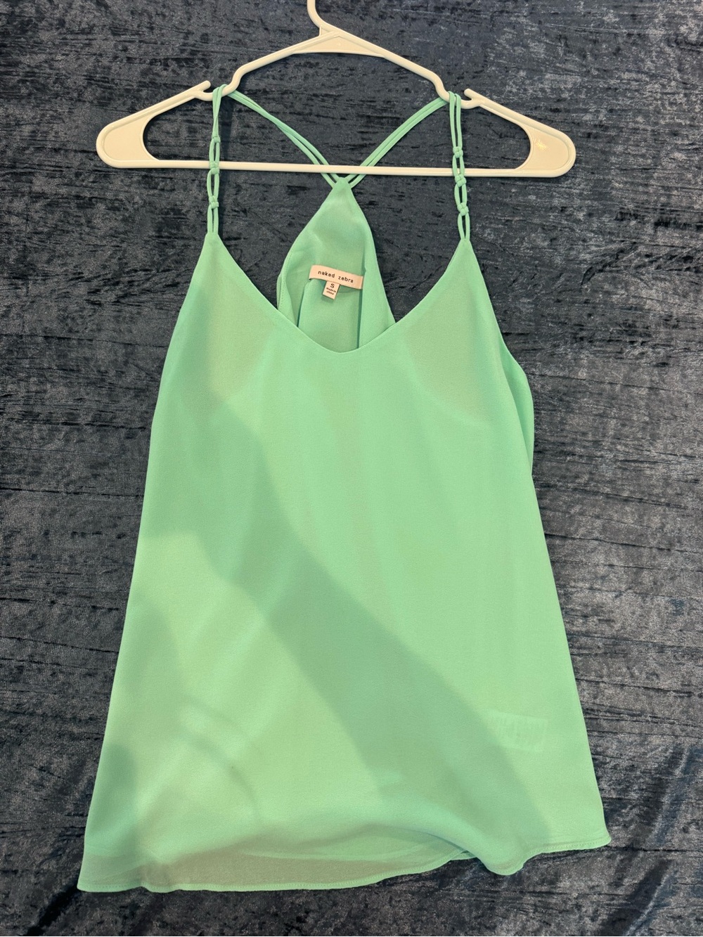 Teal Summer Tank Naked Zebr